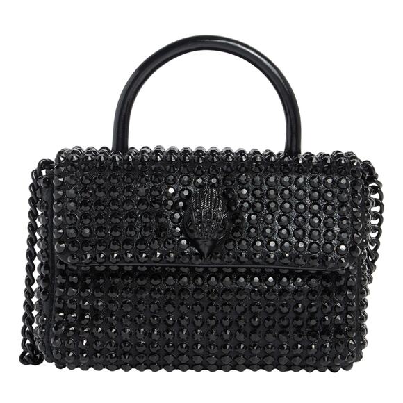 Kurt Geiger London Handbags - Kurt Geiger mini Black Studded party Bag